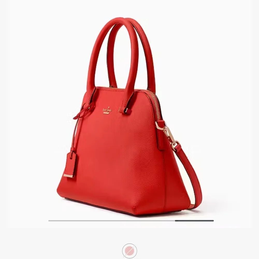 Kate Spade Vibrant Rosso Red Satchel‎